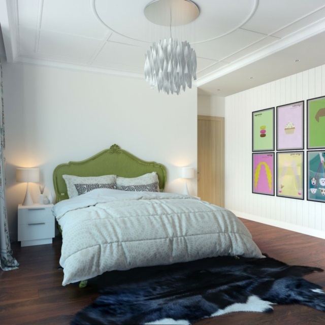 moderne Kunst Plakate Schlafzimmer einrichten Ideen