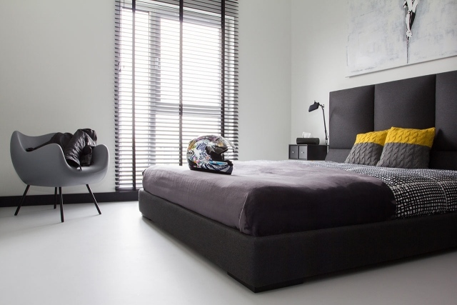 Schlafzimmer Design-kasia orwat-grau armlehnsessel Metallgestell
