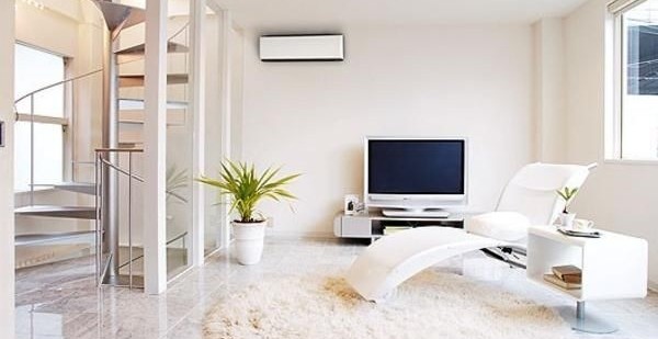 Klimaanlage-Zuhause-Nutzen-Funktion-Wohnzimmer