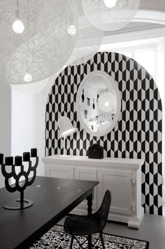 moderne dekoration Designer Standuhr-schwarz moooi