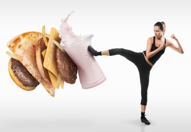 abnehmen-fitness-diät-fast-food-nahrung