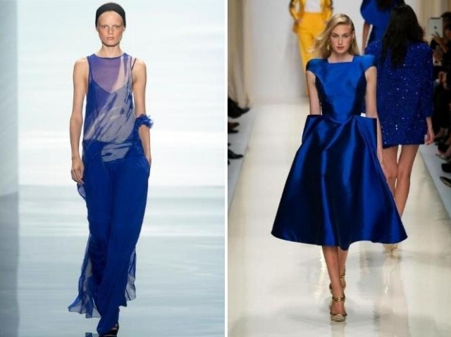 blau nuancen moderne stoffe für kleidung trends-frühling sommer