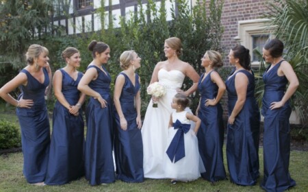 Hochzeit in Gold und Blau