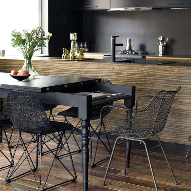 Carbon-Stuhl von Moooi esszimmer modernes design
