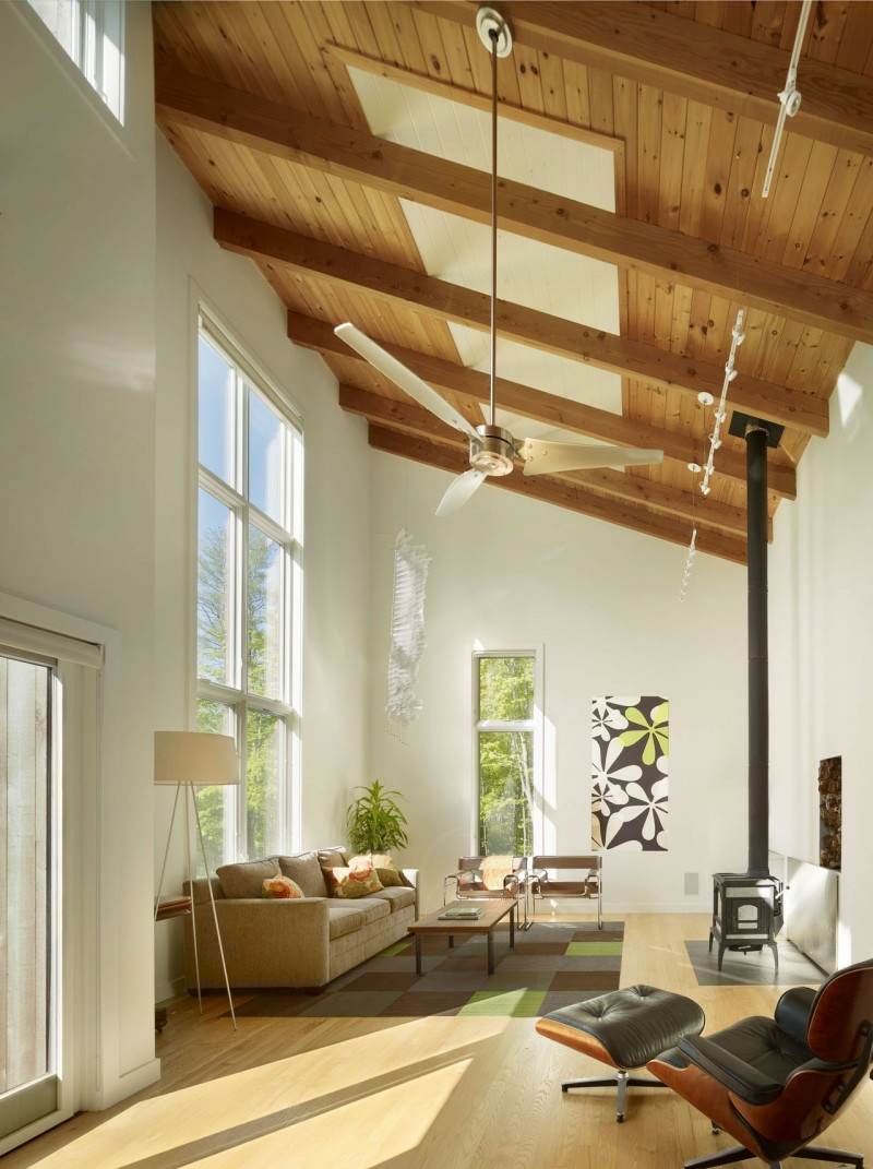 Holzdecke gestalten - 40 Ideen im modernen Landhausstil
