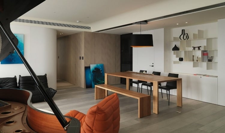 ideen-esszimmer-design-moebel-modern-holz-esstisch-sitzbank-minimalistisch