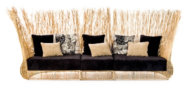 möbel-kollektion rattan garten design outdoor sofa braun