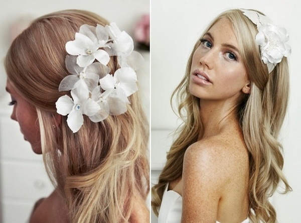 romantische-Haarfrisuren-modern-2014-trends-mädchenhaft-Hochzeit