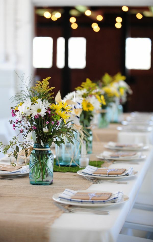 39++ Sprueche garten blumen , Tischdeko mit Blumen 110 Gestecke zum Selbermachen