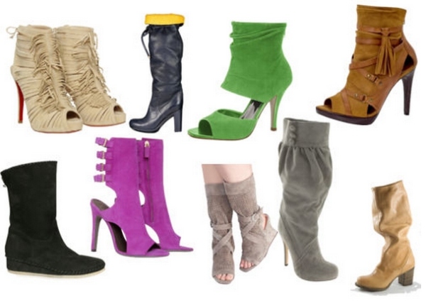 Damen -Sommerschuhe- Boots- 2014-Trend