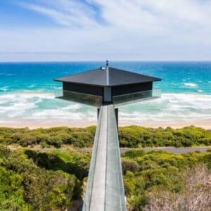 Küstenhaus spektakuläre Lage-Ozeanblick Pole-House Great Ocean Road