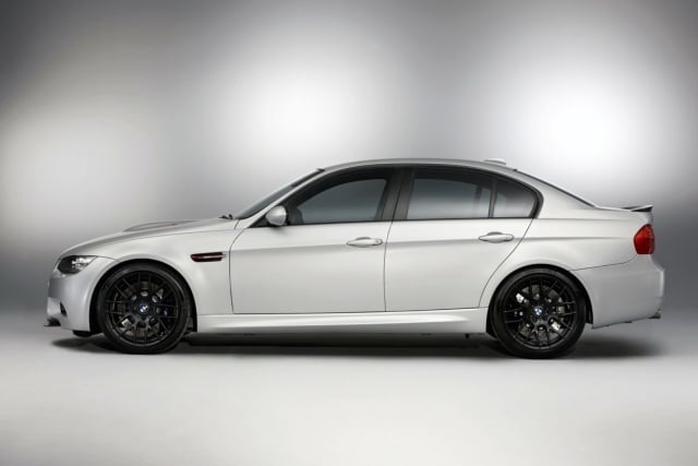 BMW-M3-weiß-E90-seite-links