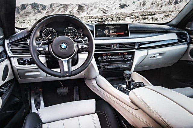 Zentralanzeigegerät-Belüftungssystem-Klimaanlage-Display-BMW-X6