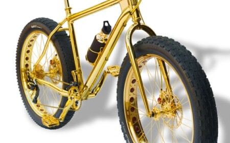 Beverly Hills Edition gold fahrrad 24 karat