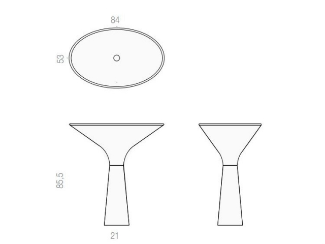 Design-Waschbecken-inspiriert-durch-die-Form-der-Martini-Cocktail-Gläser