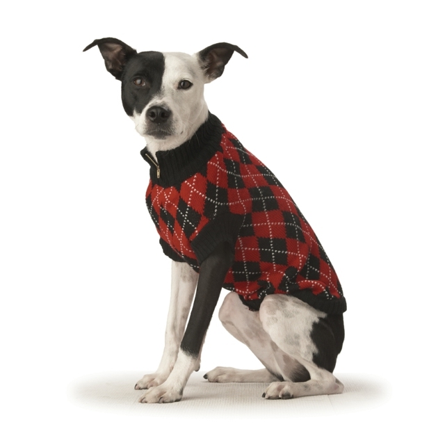 Wolle-gestrickte-Jacke-Hunde-Bekleidung