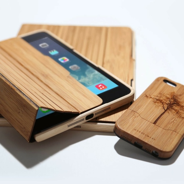 Hüllen Holz außergerwöhnliches Material coole Idee