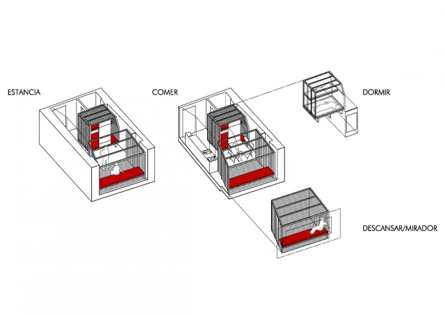 Kleine-Wohnung-Navacerrada-Loft-Stil-Perspektiven