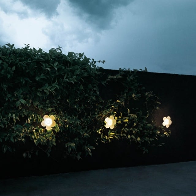 Led Leuchten-Außenbereich punktuell-Wallflowers flos-marcel wanders design