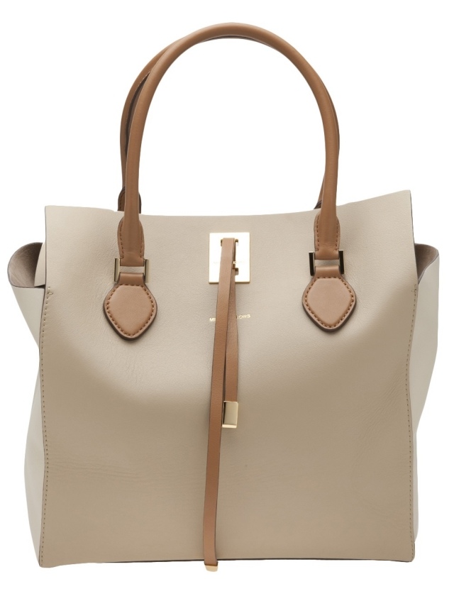 MICHAEL-KORS-Designer-Handtaschen 2014 haenkeltasche-creme-braun