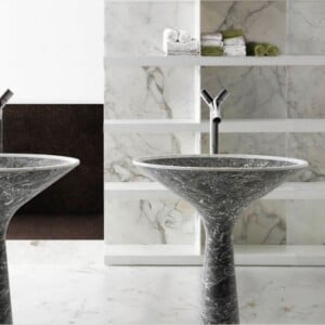 Marmor Standwaschbecken dry-luxus Bad Ausstattung Kreoo