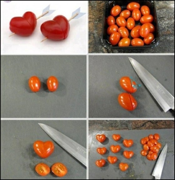 kleine-Tomaten-Herzform-Sandokanmesser-großes-Messer