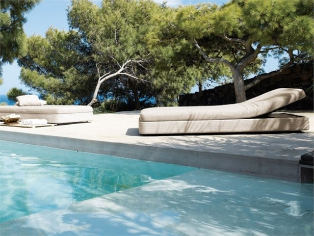 Polsterung tagesbett Outdoor-COVE Francesco Rota außen lounge-möbel-modern
