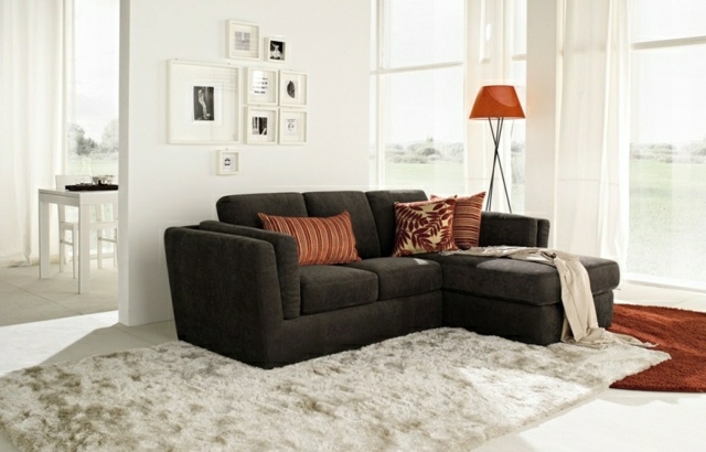 Bilderrahmen-Wohnzimmer-Möbel-Polstermöbel-Sofa