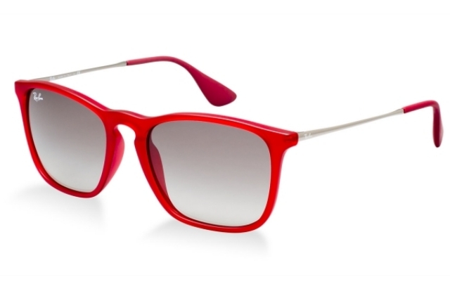 Ray-Ban-rotes-gestell-sonnen-brille