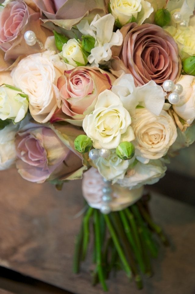 trends bei der Blumendeko-Schnittblumen Hochzeit-Mode 2014 