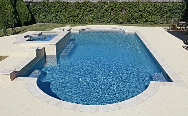 Wasserbrunnen-zwei-Ebene-Swimming-Pool