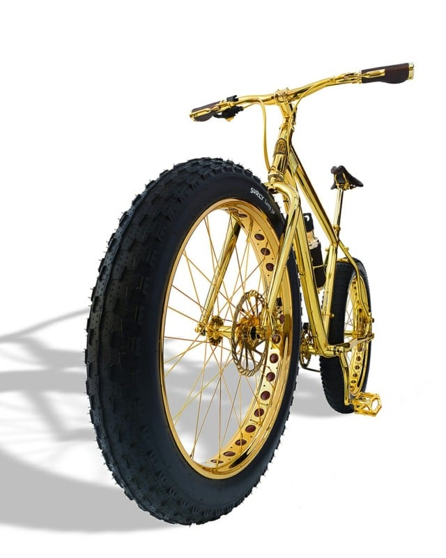 THSG fahrrad gold 24k iditabike special edition