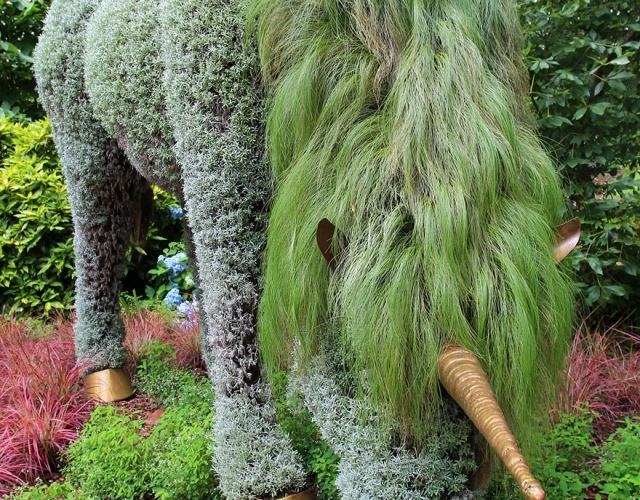 Skulpturen im Garten