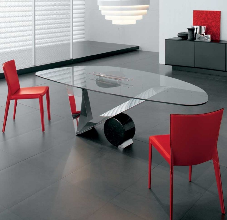 esstisch-designs-modern-extravagant-glas-platte-oval-fuss-schwarz-valentino