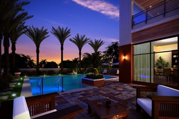exotische-villa-mit-outdoor-pool-wasserspiele-dekorative-beleuchtung
