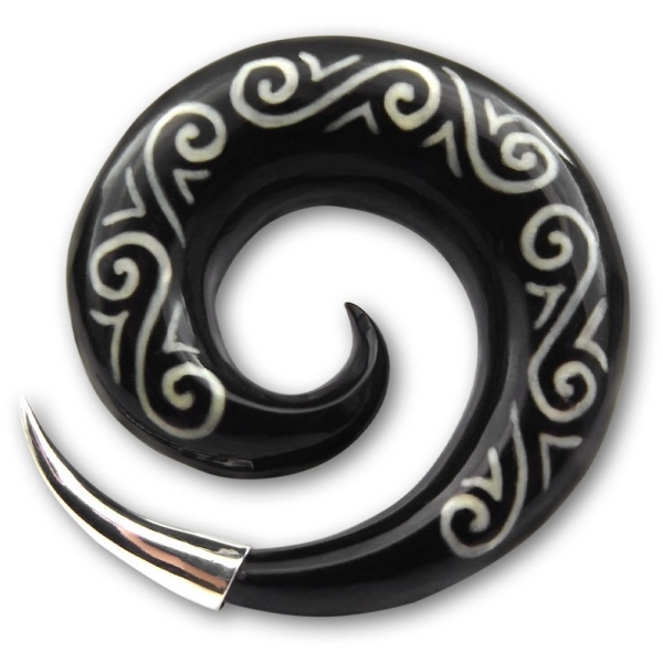 expander-spirale-piercing-mit-ornamentik-spitze