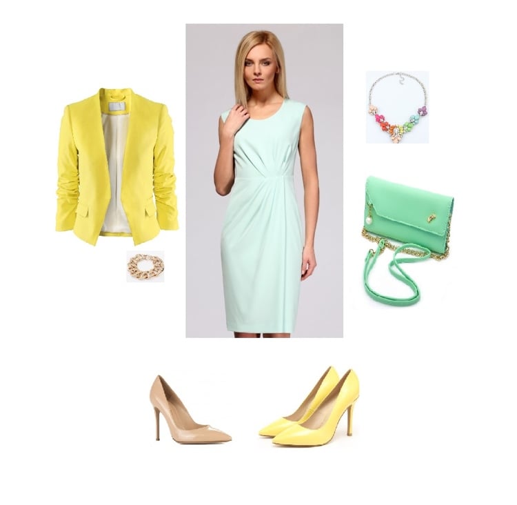 farben-sommertyp-outfit-mintgrün-sonnengelb