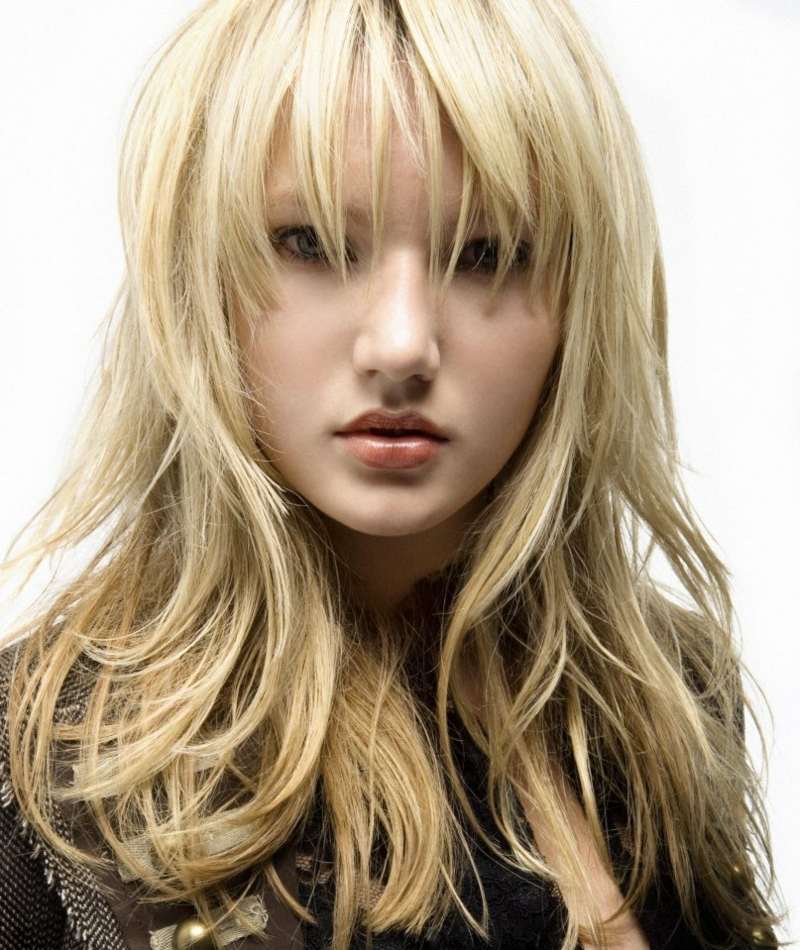 Blonde haare stufenschnitt lange 