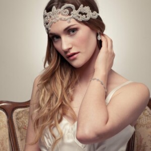 haarschmuck zur hochzeit vintage stil stirnband retro look