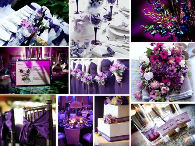 Tischdeko Ideen Hochzeit Tafel Bonbons Blumenstrauß