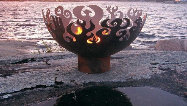metall feuerschale-garten-lagerfeuer-dekorative Hülle-great bowl o fire