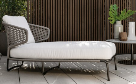 outdoor lounge liegen aston cord outdoor minotti korb grau modern