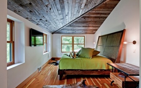Schlafzimmergestaltung mit Dachschräge