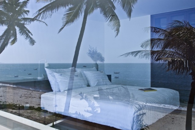 schlafzimmer luxus-ferienvillen oceanique-meerblick