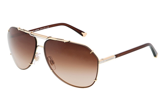 sechseckige-pilotenbrillen-herren-braune-glaeser Sonnenbrillen 2014