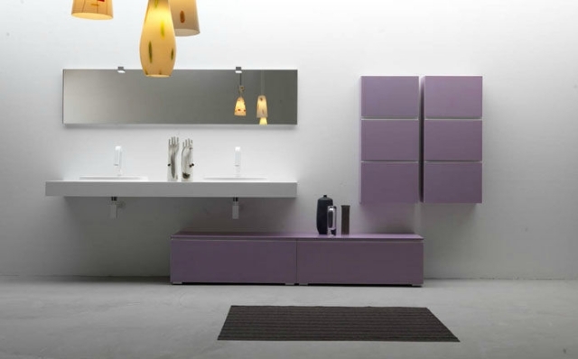 Design-Waschbecken-Accessoires-Unterschrank-grifflose-Türen