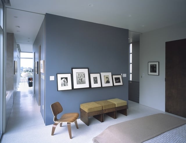 Gestaltung Farbe Blau Fotowand Möbel Design Ideen