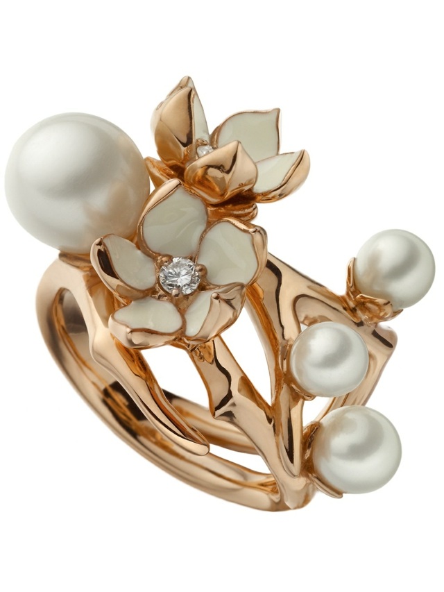 Perlen Blumen Design Ideen Frauen Schmuck