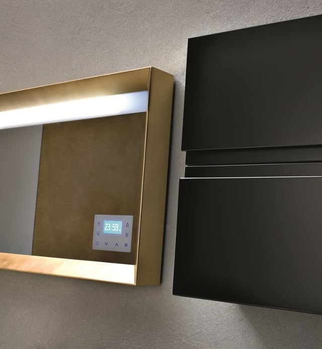 Hi-Tech-Badezimmerspiegel-mit-Beleuchtung-analoge-Uhr-memento-spiegelschrank