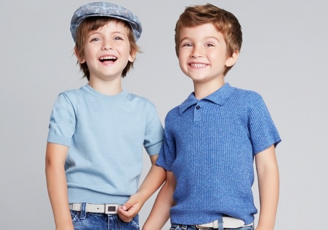 Jungenmode-2014-Dolce-&-Gabbana-Poloshirt-T-Shirt-mit-rundem-Halsausschnitt